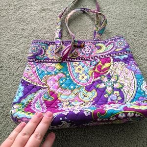 Vera Bradley Tote in Heather